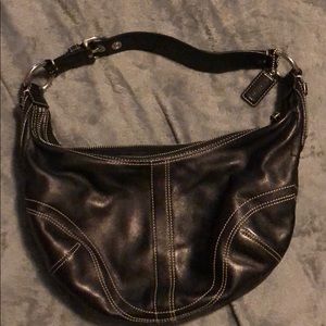 Petite coach shoulder bag
